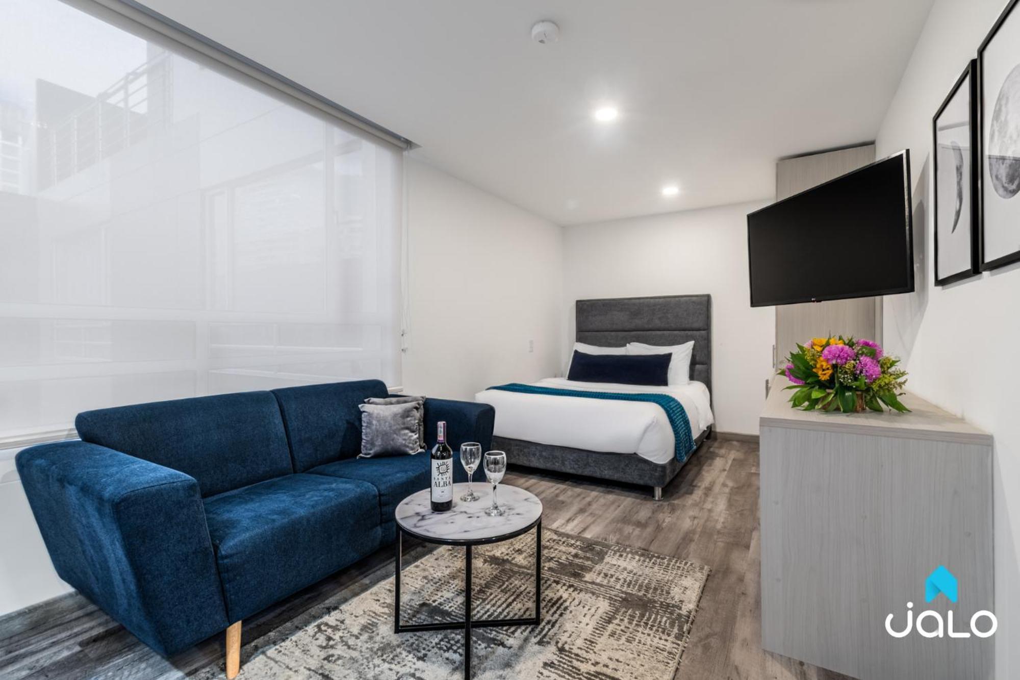 Appartamento Torre Acqua Lofts - Downtown Bogotá Esterno foto