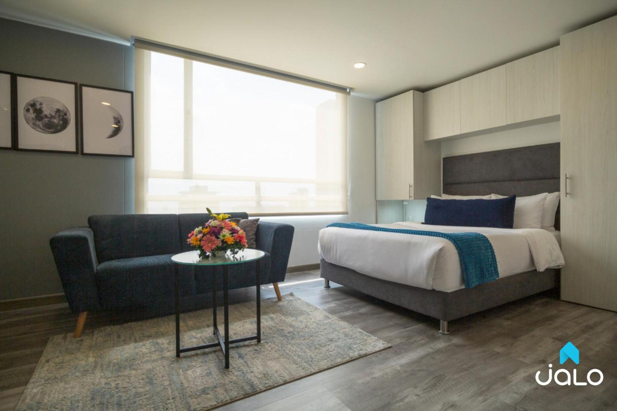 Appartamento Torre Acqua Lofts - Downtown Bogotá Esterno foto